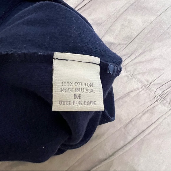 Express blue tie dye long sleeve top, M - Picture 4 of 6